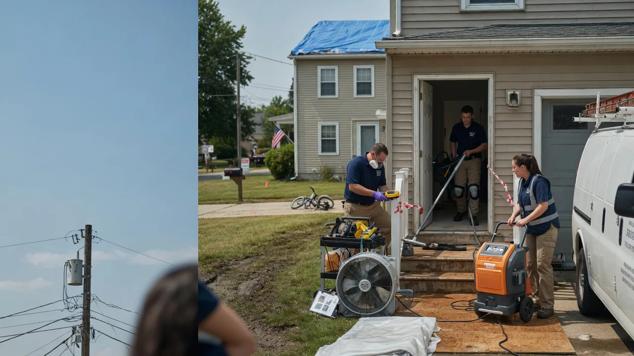 Water Damage Repair in Fiatt, IL near me